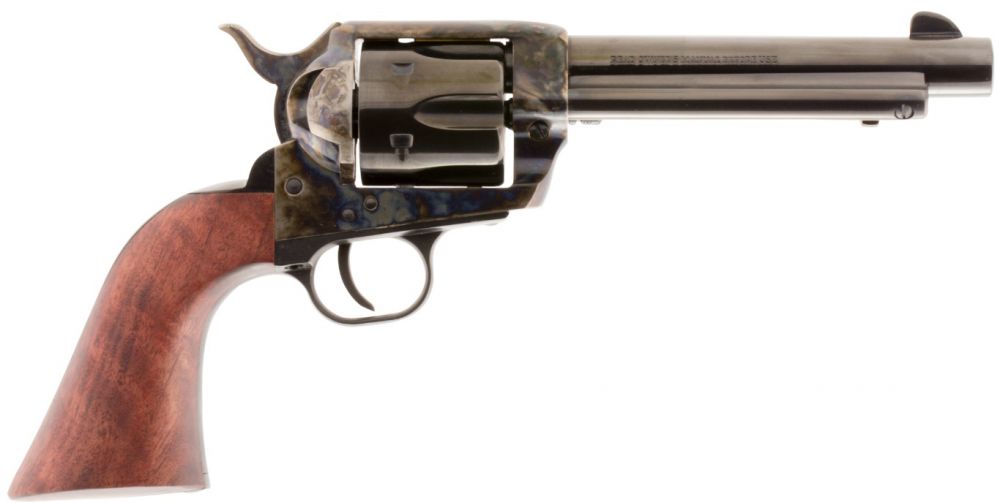 Traditions Firearms 1873 Frontier Case Hardened/Blued Walnut Grip 357 Magnum Revolver - 6 Rounds | 5.5" Barrel