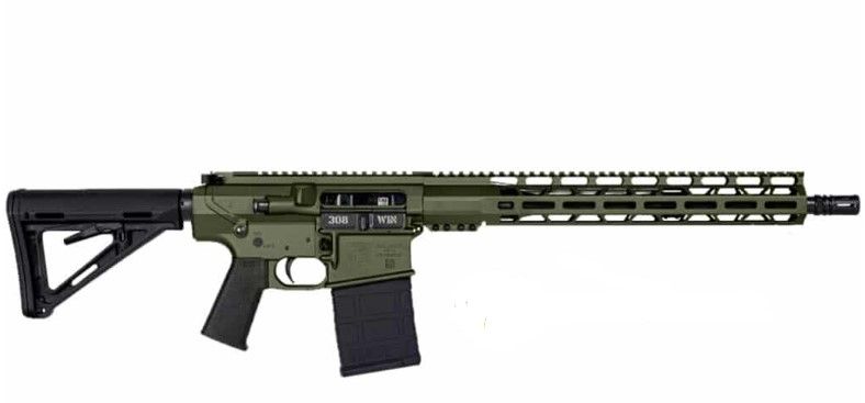 Diamondback DB10 308 Win- 20 Rounds | 16" Barrel | MOE Stock | Green