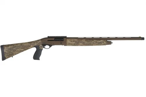 Tristar Arms Viper G2 Turkey Bronze 12 Gauge Shotgun - 5+1 Rounds | 24" Barrel | 3" Chamber | Mossy Oak Bottomlands Stock | Synthetic | FDE/Tan
