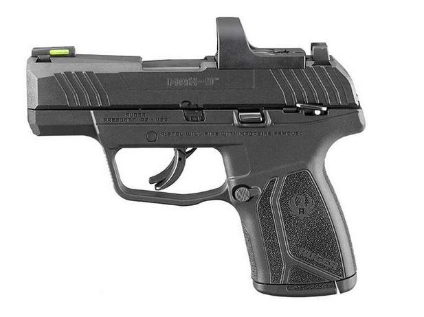 Ruger Max-9 9mm, 3.2" Black, Thumb Safety, RedyDot Reflex Sight, 12+1 - 12+1 Rounds | 3.2" Barrel | Black