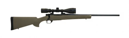 Howa-Legacy Hogue-G 7mm-08 Remington Bolt Action Rifle - 4+1 Rounds | 22" Barrel | Green Hogue Stock | Synthetic | Blue/Black