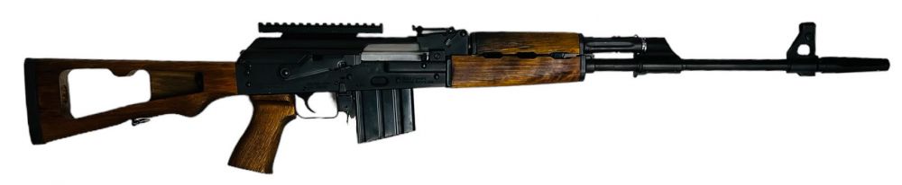 Zastava ZPAP M77 DMR .308 Winchester Semi Auto Rifle - 20+1 Rounds | 19.7" Barrel | Wood | Blue/Black