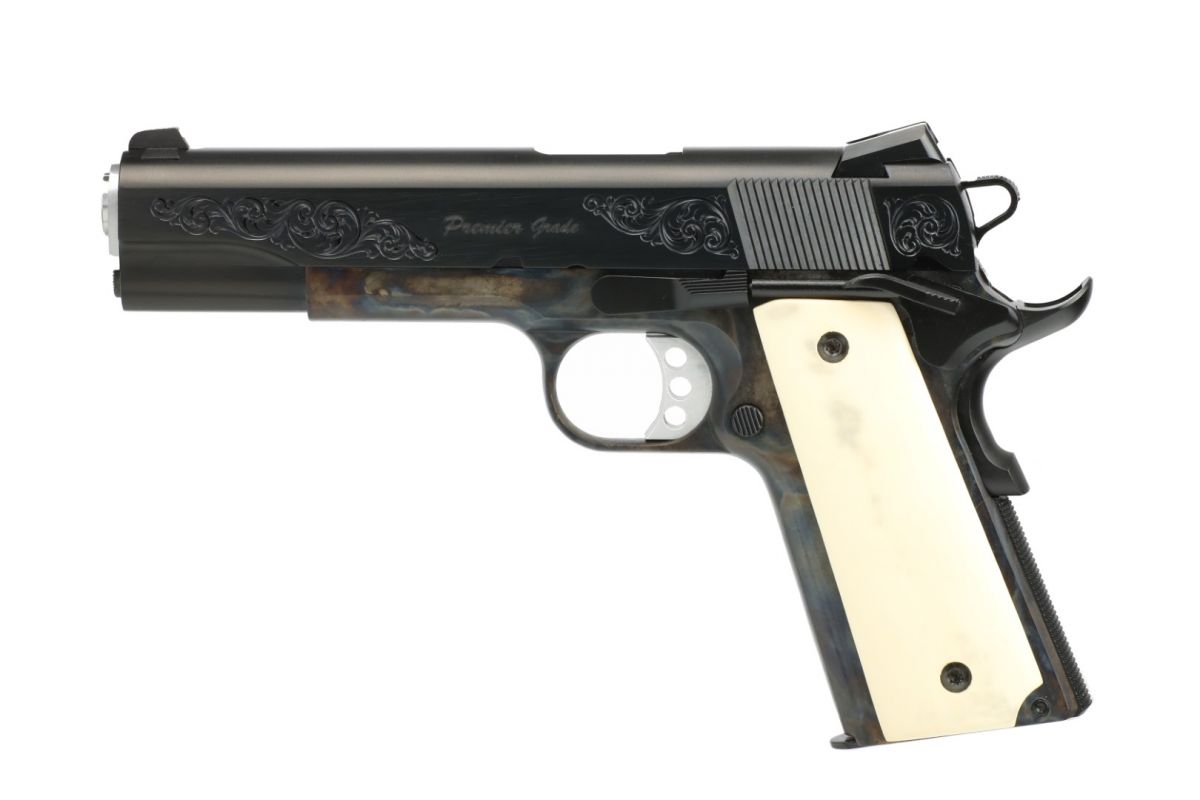 Springfield Armory 1911 Tyler Gun Works Garrison Engraved .45 ACP - 7+1 Rounds | 5" Barrel