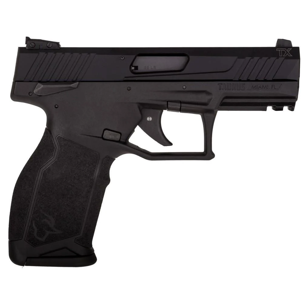 Taurus TX22 T.O.R.O. Compact .22LR, 3.5" Barrel, Black, 10 Rounds - 10+1 Rounds | 3.6" Barrel | Polymer Grips | Black