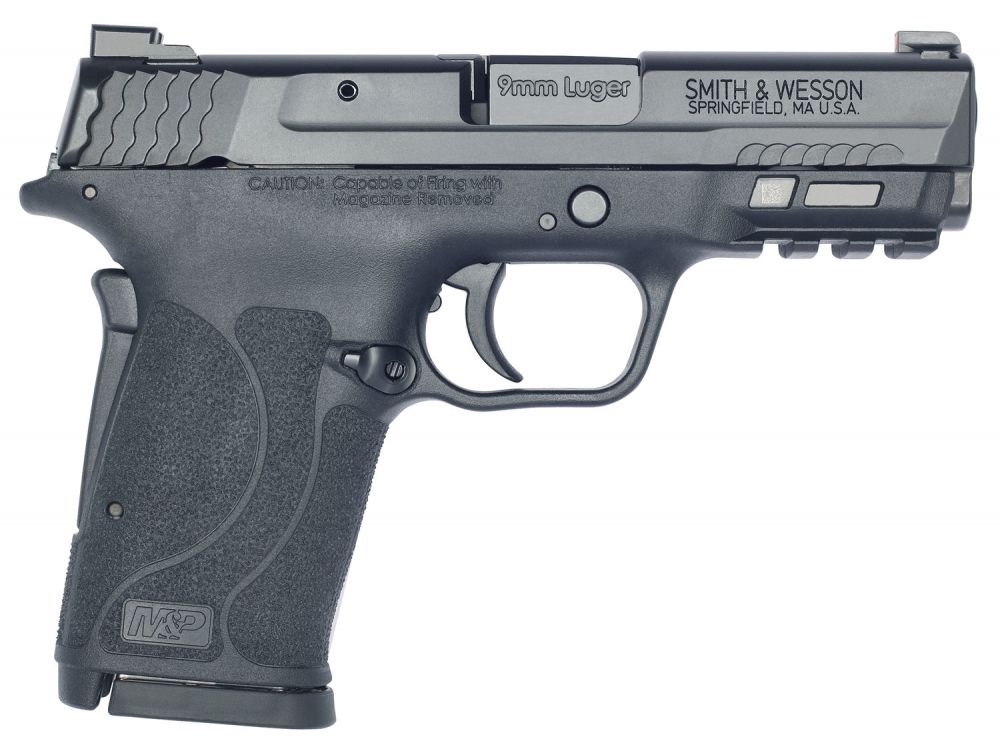 Smith & Wesson M&P 9 Shield EZ Tritium Pro Night Sights 9mm Pistol - 8+1 Rounds | 3.6" Barrel | Polymer Grips | Blue/Black