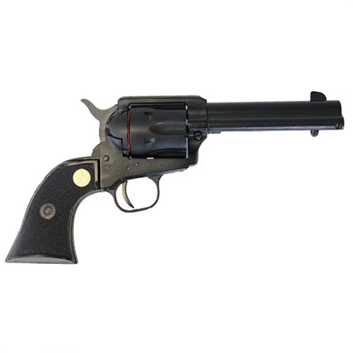 Traditions Firearms 1873 Rawhide SAO Black Grip 4.75" 22 Long Rifle Revolver - 6 Rounds | 4.75" Barrel | Blue/Black
