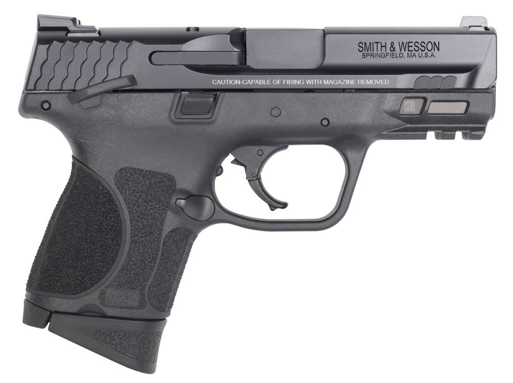 Smith & Wesson M&P 9 M2.0 Sub-Compact MA Compliant 9mm Pistol - 10+1 Rounds | 3.6" Barrel | Polymer Grips | Blue/Black