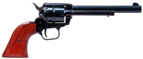 Heritage Manufacturing Rough Rider .22 LR 6.5" 6 Shot Revolver - 6 Rounds | 6.5" Barrel | Wood Grips | Blue/Black