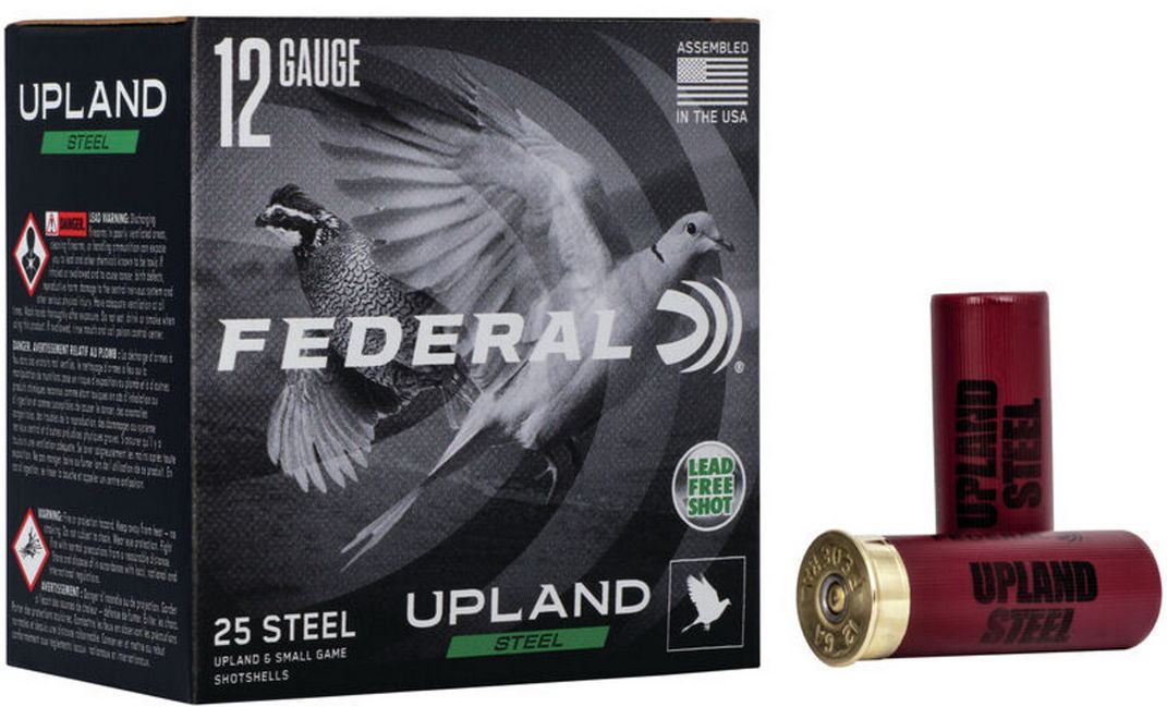 Federal Upland Steel 12 Gauge 2.75" 1 1/8 oz #7.525rd box