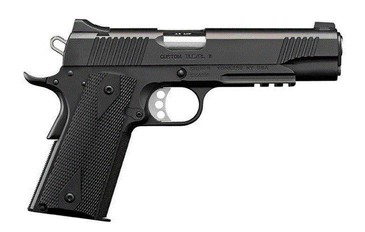 Kimber Custom TLE/RL II 7+1 45ACP 5" - 7+1 Rounds | 5" Barrel | Polymer Grips | Blue/Black | Night Sights