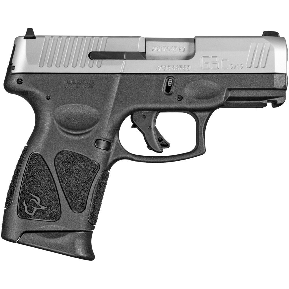 Taurus G3C 9mm Semi Auto Pistol - 12+1 Rounds | 3.2" Barrel | Polymer Grips