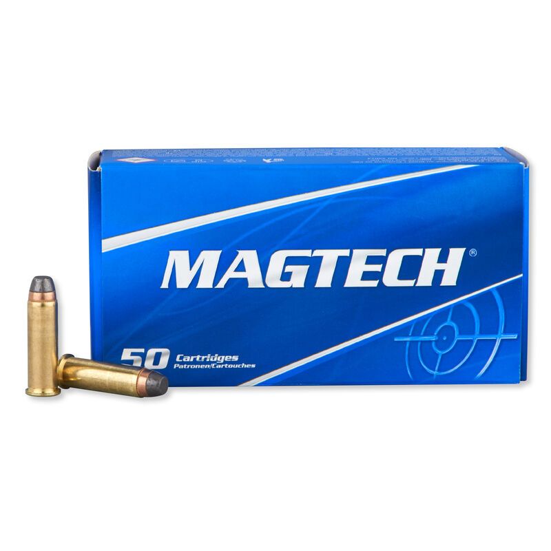 Magtech 38 Spl 158 Grain Semi-Jacketed Soft Point 50rd box - Brass Casing