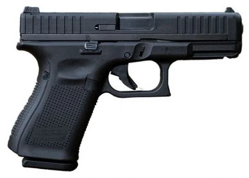 Glock G44 Compact 22 Long Rifle Pistol - 10+1 Rounds | 4.02" Barrel | Blue/Black | Glock Fixed Rear Sights