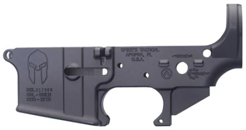 Spike's Tactical Spartan AR-15 Stripped Forged 223 Remington/5.56 NATO Lower Receiver - Green