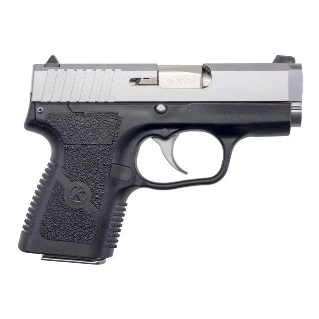 Kahr Arms CM9 9mm Pistol - 6+1 Rounds | 3" Barrel | Polymer Grips | Stainless/Silver | 3-Dot Sights