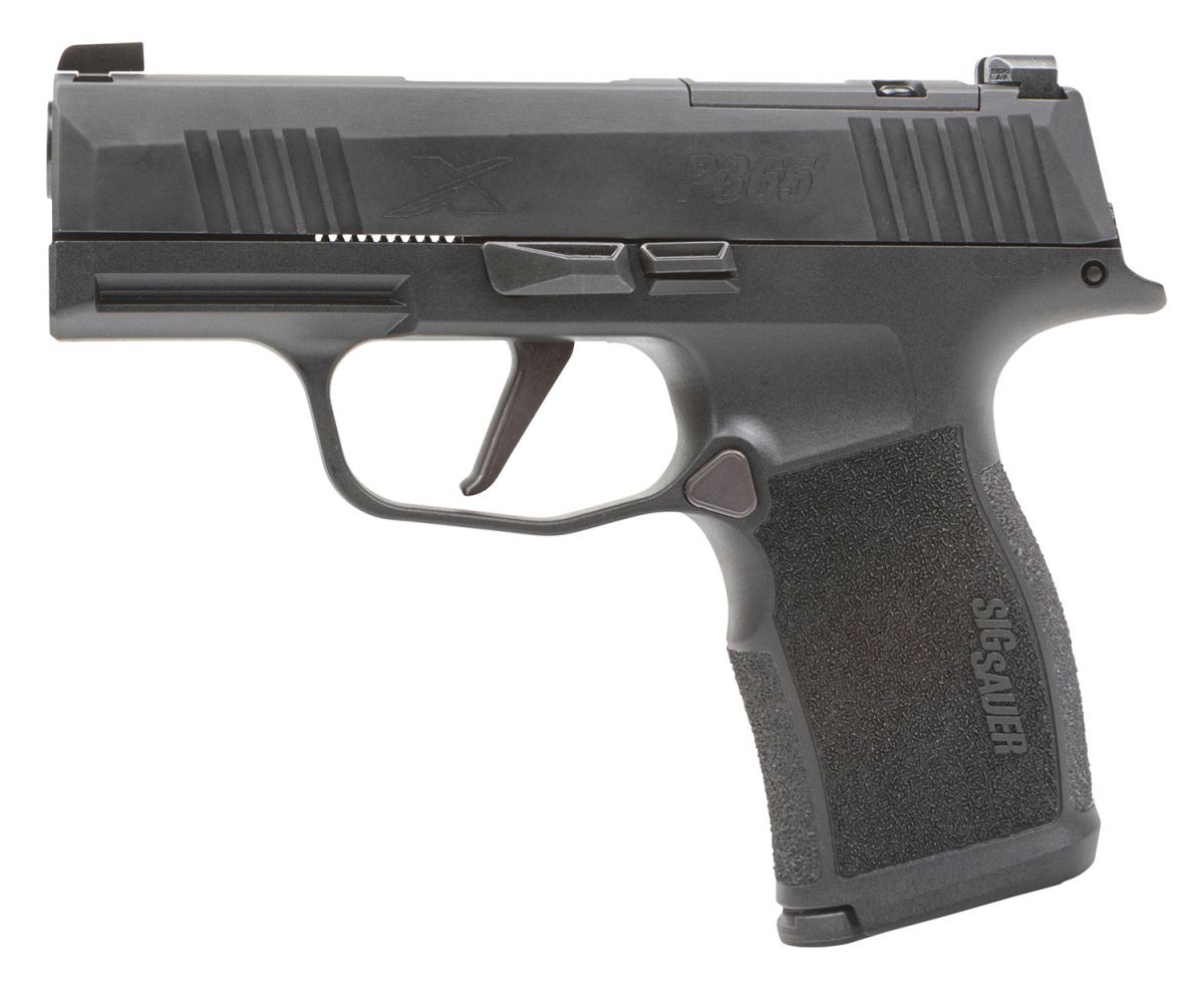 Sig Sauer P365X Nitron 9mm Semi Auto Pistol - 12+1 Rounds | 3.1" Barrel | Blue/Black | Night Sights
