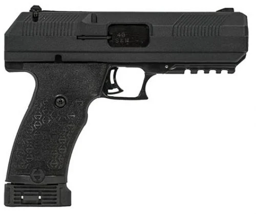 Hi-Point JC/P .40 S&W Semi Auto Pistol - 10+1 Rounds | 4.5" Barrel | Blue/Black | 3-Dot Sights