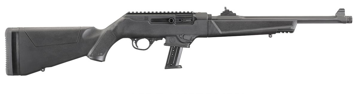 Ruger PC Takedown 9mm Carbine - 17+1 Rounds | 16.12" Barrel | Black Synthetic Stock | Synthetic | Blue/Black