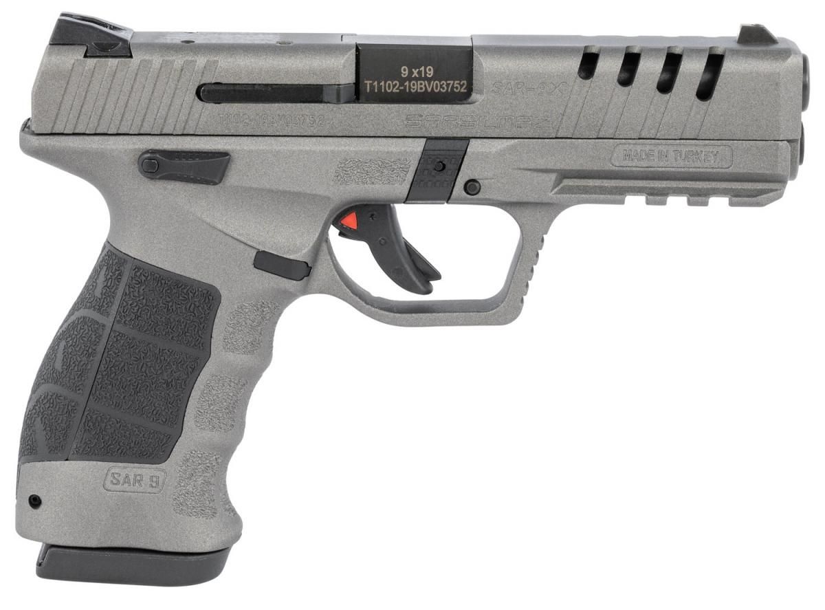 SAR USA SAR9X Platinum 9mm Pistol - 19+1 Rounds | 4.4" Barrel