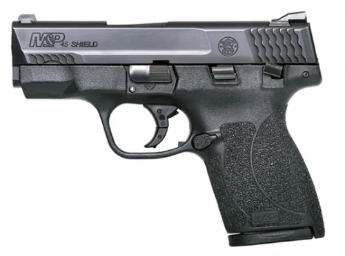 Smith & Wesson M&P 45 Shield M2.0 Thumb Safety 45 ACP Pistol - 7+1 Rounds | 3.3" Barrel | Polymer Grips | Blue/Black | 3-Dot Sights