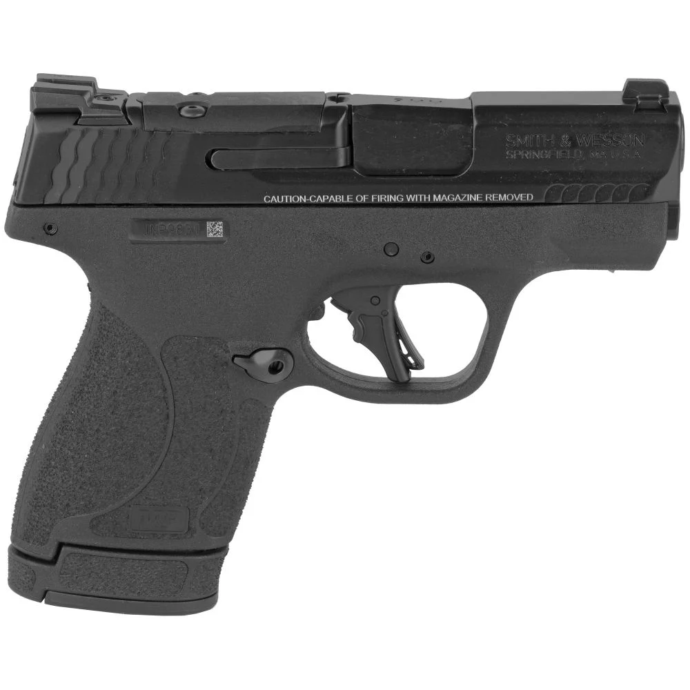 Smith & Wesson M&P 9 Shield Plus Optic Ready No Thumb Safety 9mm Pistol - 13+1 Rounds | 3.1" Barrel | Blue/Black