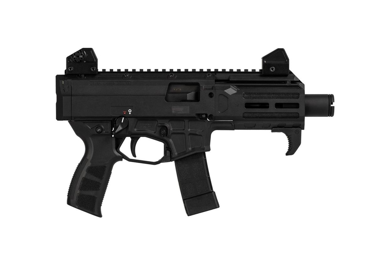 CZ Scorpion 3+ Micro 9mm, 4.2" Barrel, Black, 20 Rounds - 20+1 Rounds | 4.2" Barrel | Black