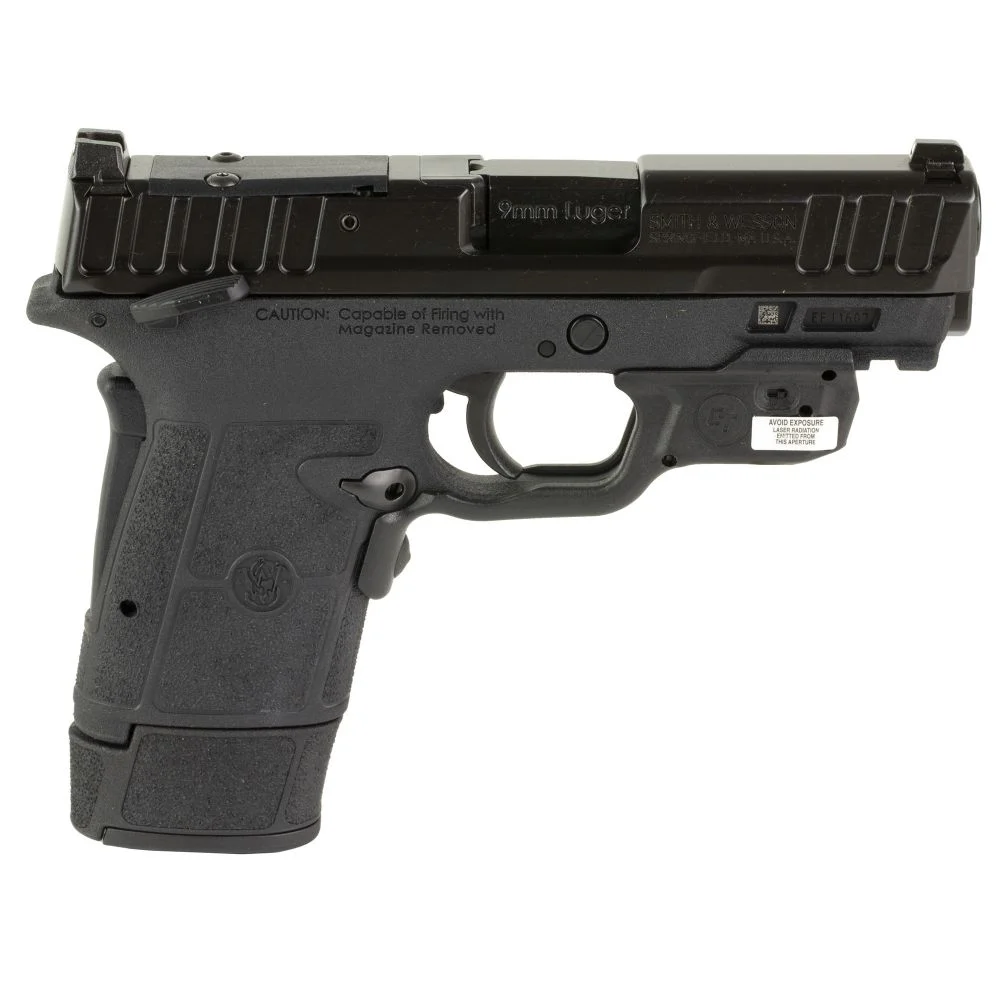 Smith & Wesson Equalizer 9mm Semi Auto Pistol w/Laser - 15+1 Rounds | 3.675" Barrel | Blue/Black | 3-Dot Sights