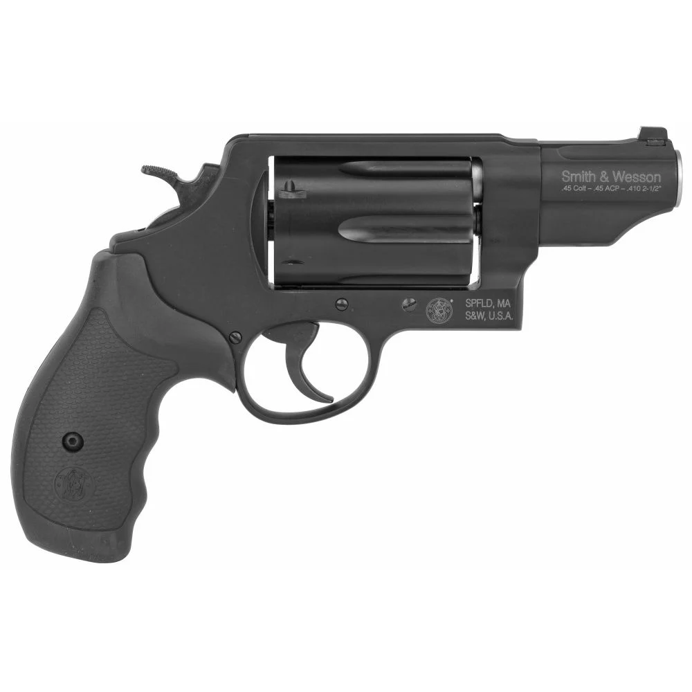 Smith & Wesson Governor Black .410 Bore / 45 Long Colt / 45 ACP Revolver - 6 Rounds | 2.75" Barrel | Polymer Grips | Blue/Black
