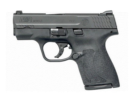 Smith & Wesson M&P 9 Shield M2.0 Tritium Night Sights 9mm Pistol - 8+1 Rounds | 3.1" Barrel | Polymer Grips | Blue/Black | Night Sights