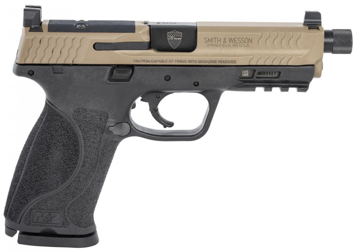 Smith & Wesson M&P 9 M2.0 Optic Ready Spec Series Kit 9mm Pistol - 17+1 Rounds | 4.60" Barrel | Polymer Grips | Stainless/Silver