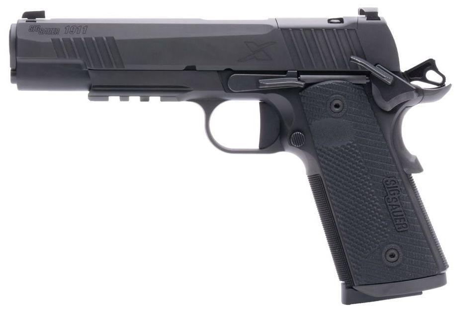 SIG 1911 .45 ACP 5 Black 8RD OR OFF DUTY - 8 Rounds | Blue/Black