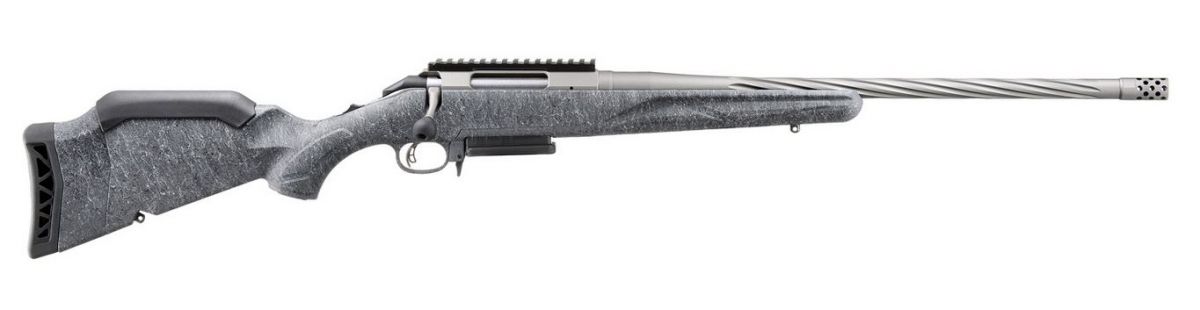 Ruger American Generation II .308 Winchester 20" Threaded, 3+1 - 3+1 Rounds | 20" Barrel | Gray